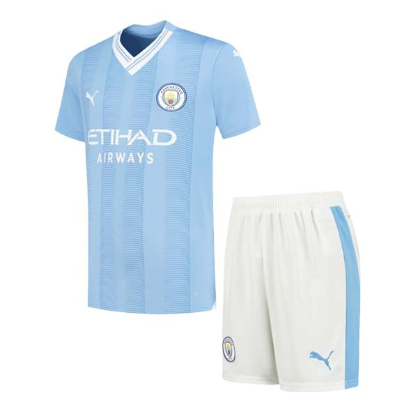Camiseta Manchester City 1ª Niños 2023-2024
